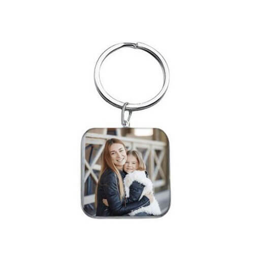 Custom photo jewelry supplier personalized picture keychains factory wholesale key rings and key chains manufacturers